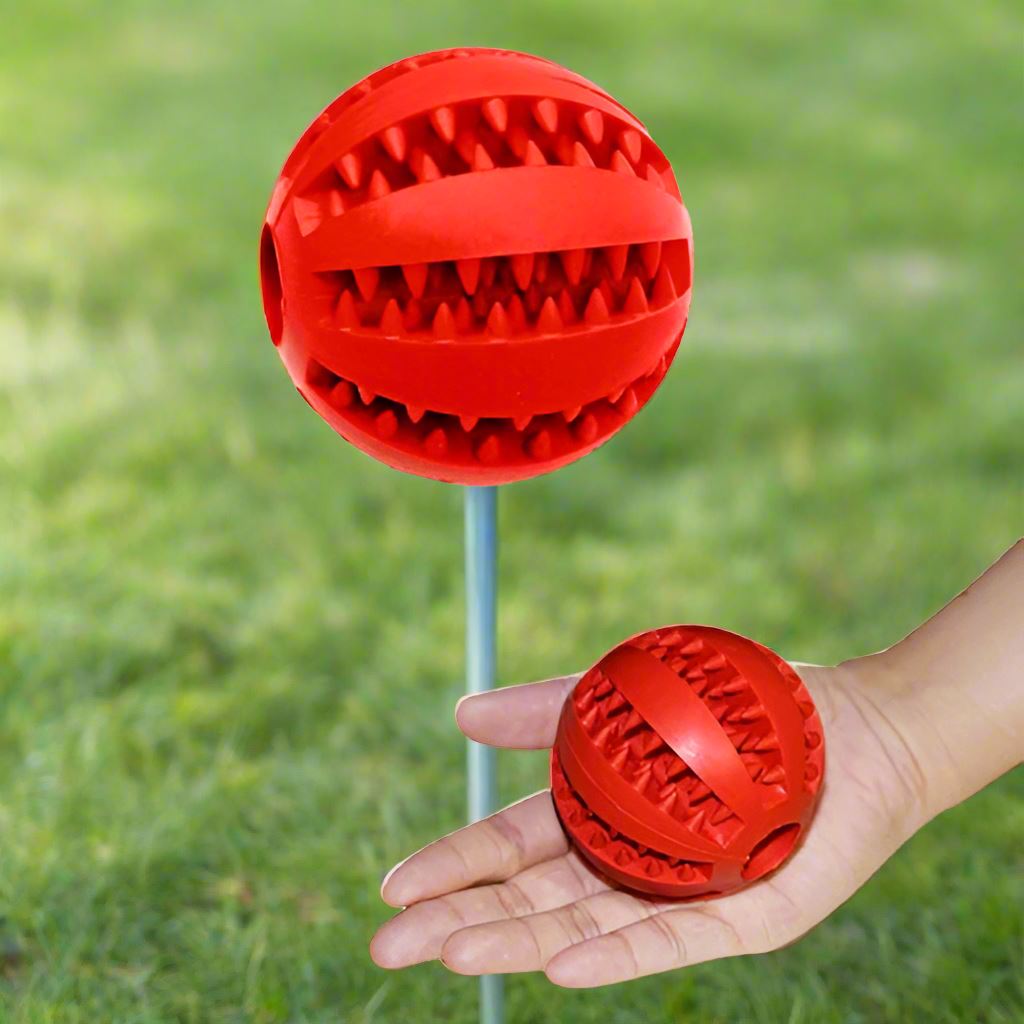 Ballon pour Chien - DogToyBall™ - Rouge