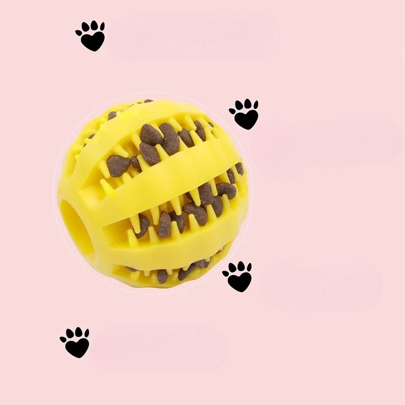 Ballon pour Chien - DogToyBall™ - Jaune